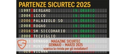 _Magazine Sicurtec Gennaio Febbraio Marzo 2025: scarica la rivista per l'installatore 